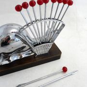 Set de piques à escargots / apéritif Art Déco 1930'