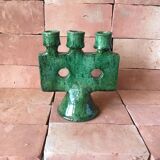 Tamegroute pottery candle holder