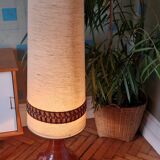 70s ceramic floor lamp