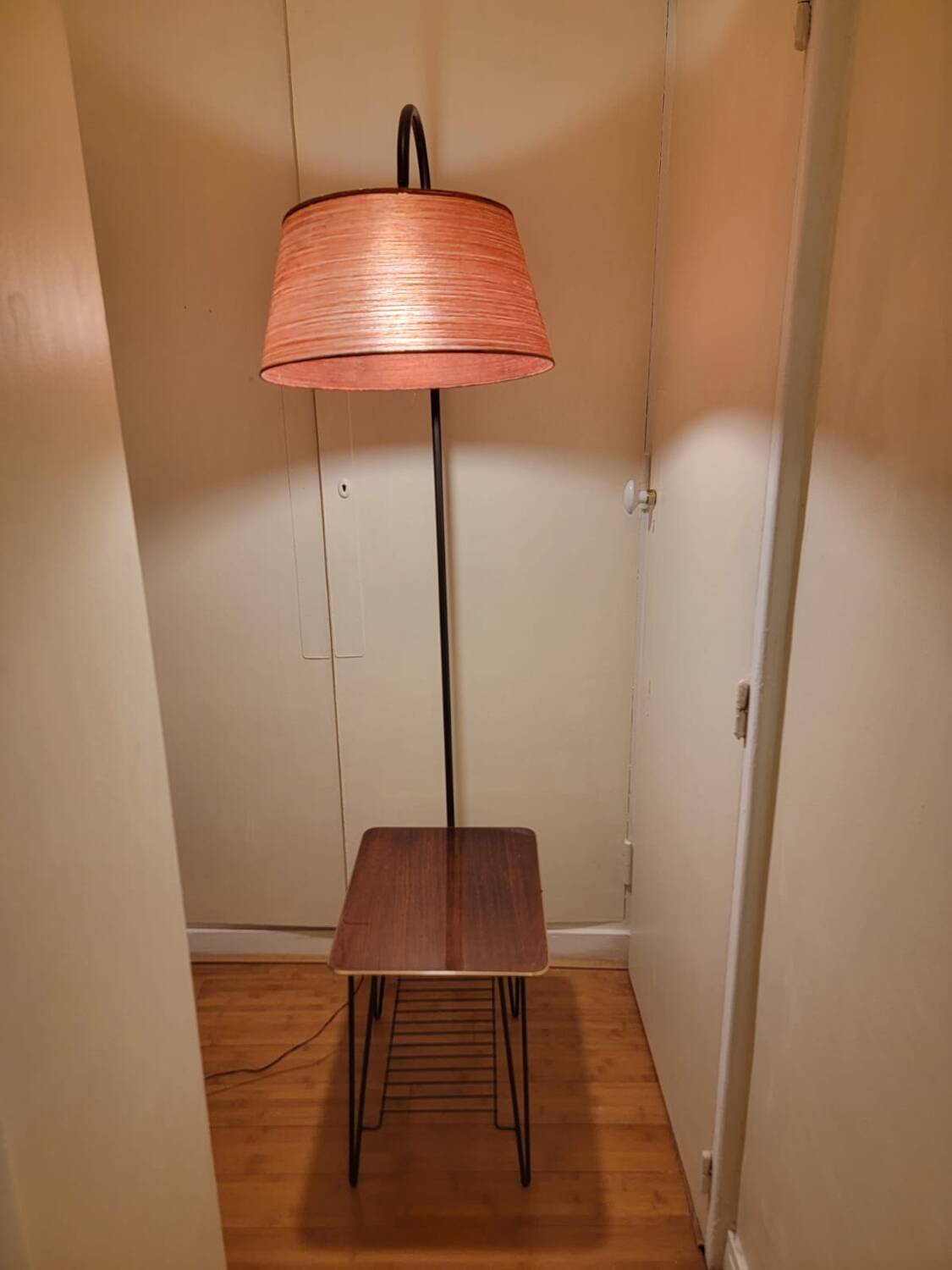 Vintage 50s side table lamp