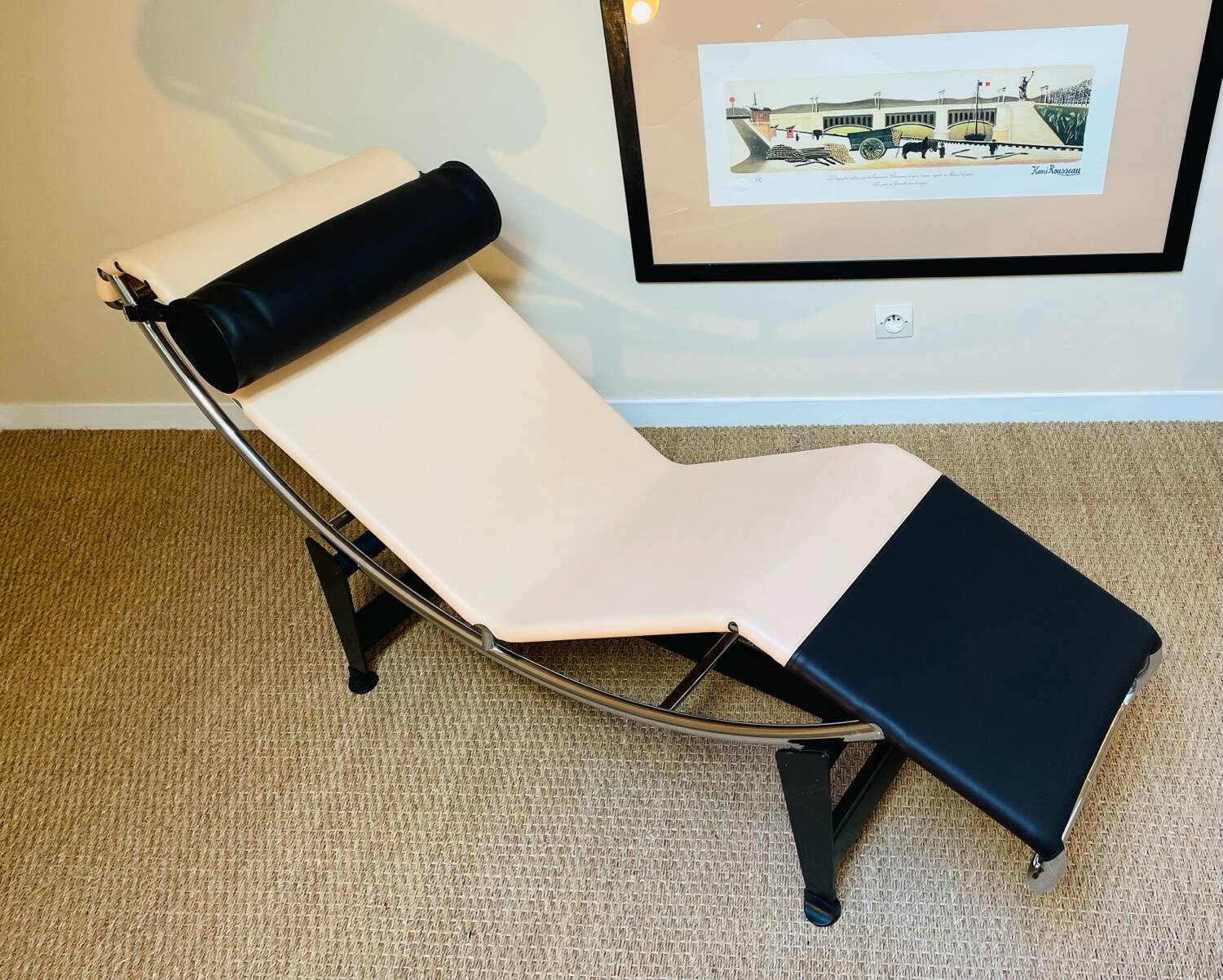 Magnifique LC4 Cassina/Vuitton en hommage à Charlotte Perriand