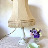 Lampe en opaline vintage