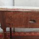 Console Louis XVI en acajou