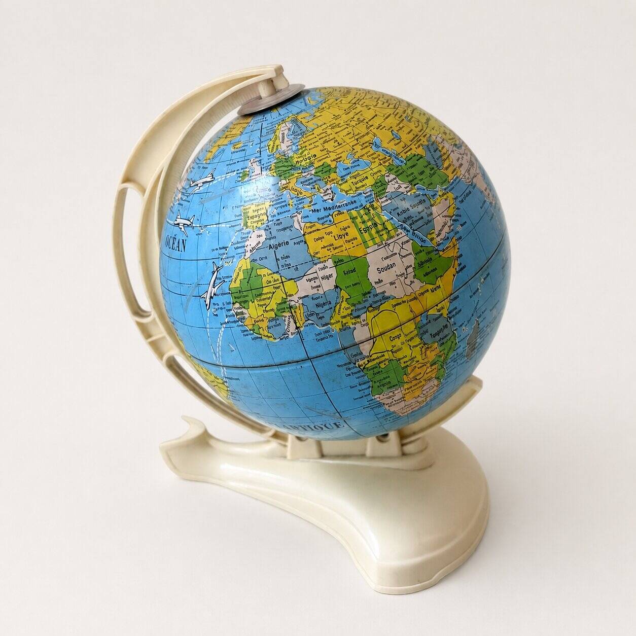 Globe terrestre vintage