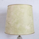 Glass table lamp