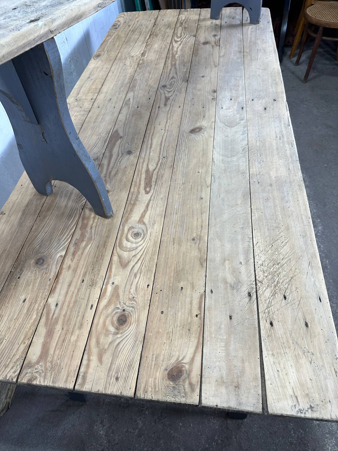 Table et bancs guinguettes