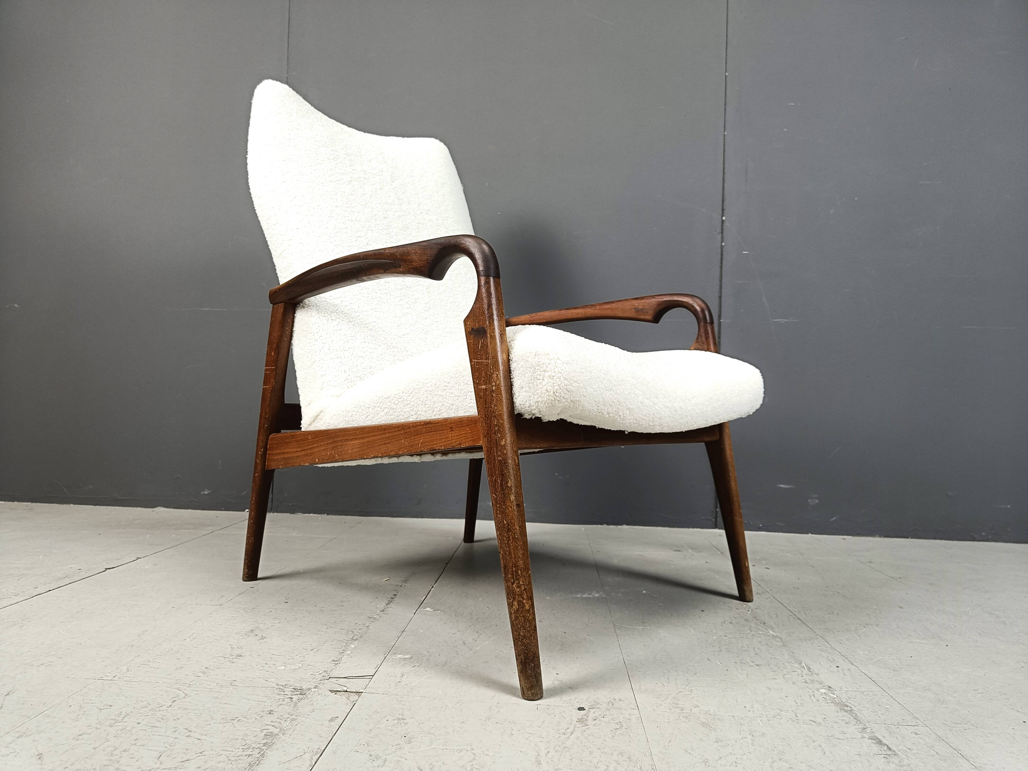 Fauteuil scandinave du milieu du siècle, années 1960