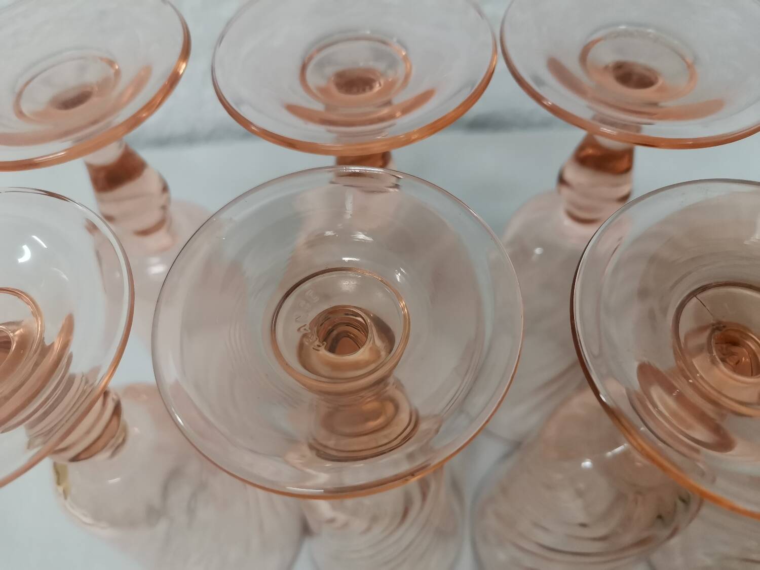 Rosaline champagne flutes