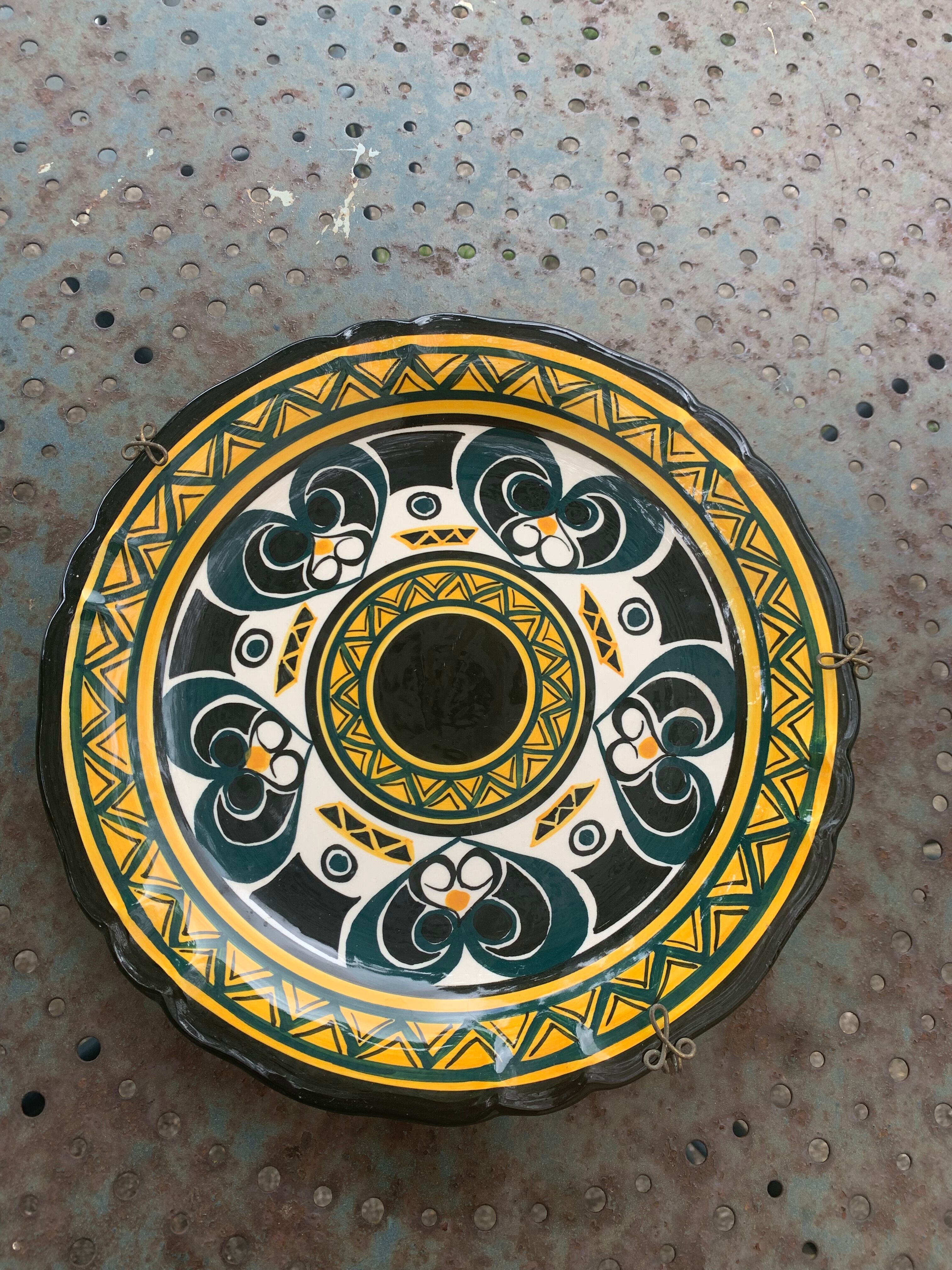 Plate in ceramic of St Jean de Bretagne