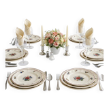 Sarreguemines Agreste model Pair of large serving dishes 33 cm Vi