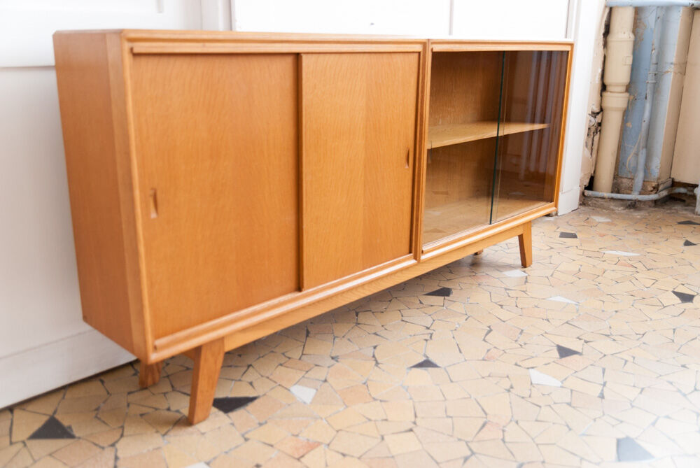 Large console showcase 50s