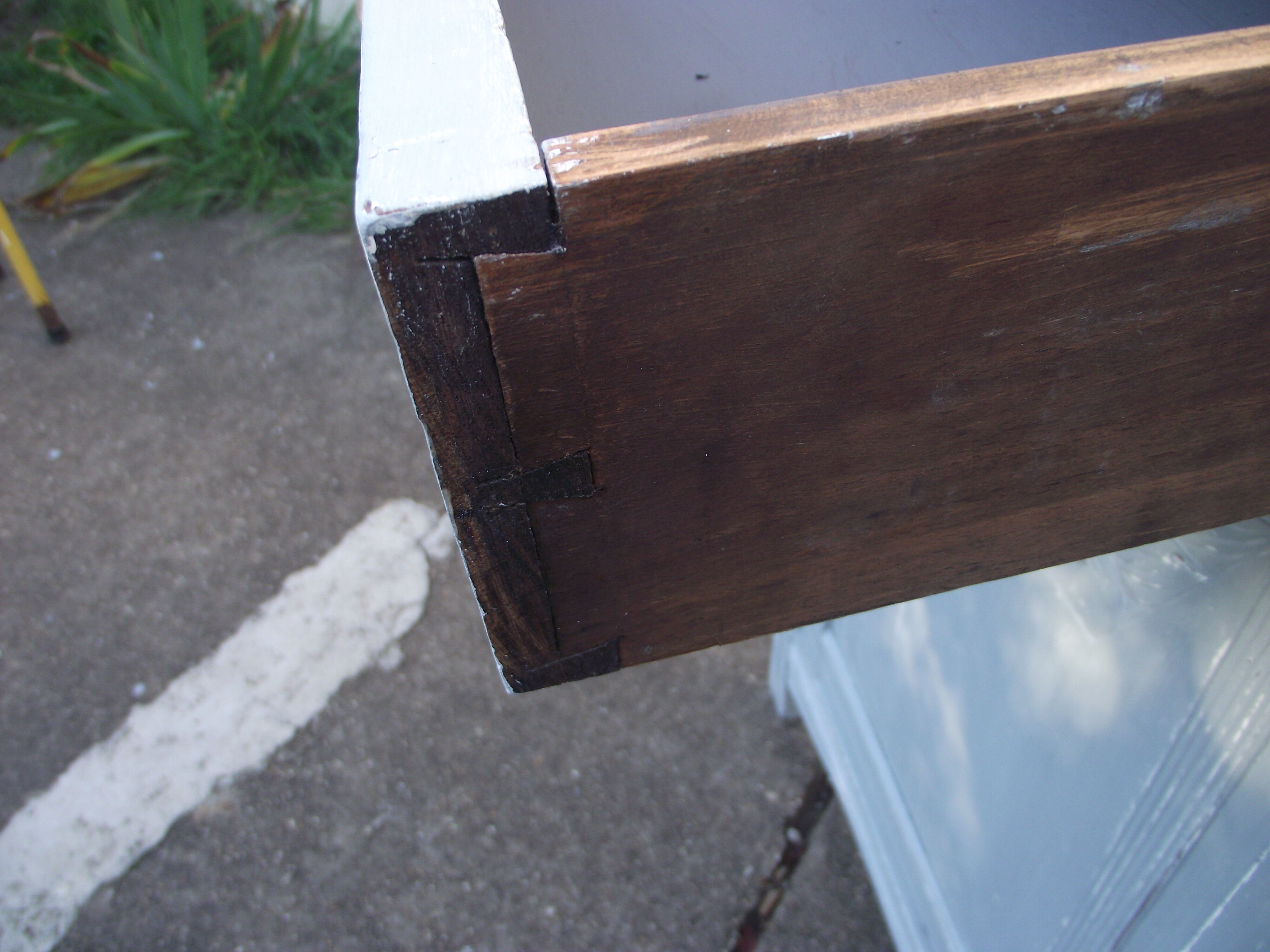 Parisian buffet in painted oak