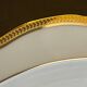 Round dish in fine Limoges porcelain