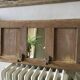 Oak entrance coat rack