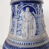 German sandstone jug decoration medieval kings