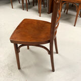 Old bistro chairs bentwood