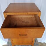 1950s storage unit with one drawer and one door