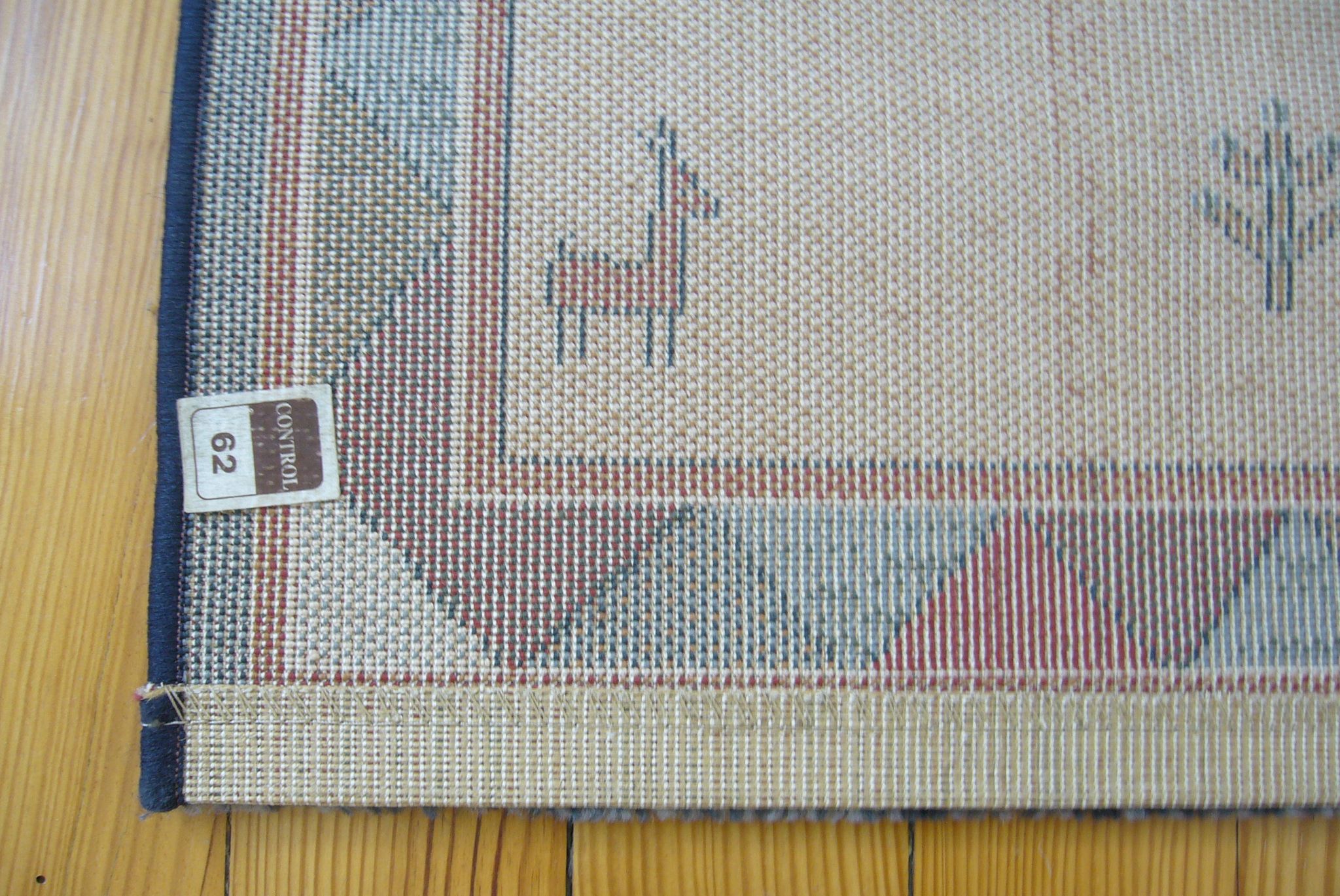 Pair of 60 x 120 Peruvian wool rugs