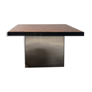 Table basse en loupe