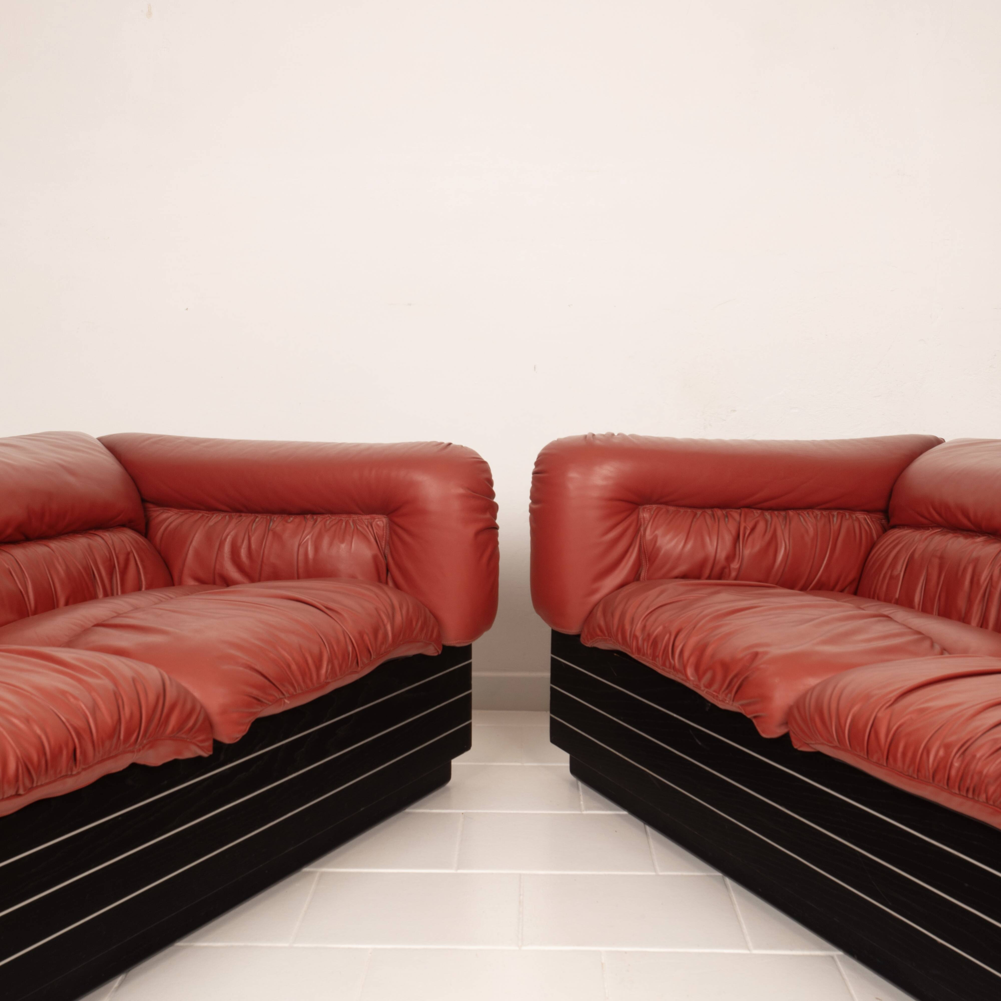 Sofa Strato par Giovanni Offredi pour Saporiti Italia, 1970