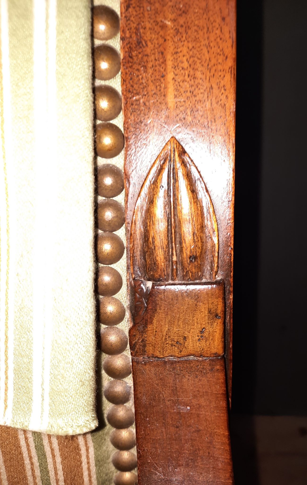 Nineteenth-century officer's chair