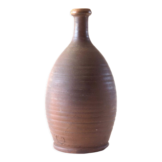 Raw terracotta vase
