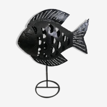 Fish candle holder