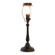 Vintage 1920s Danish table lamp in the style of Just Andersen Diskometal design