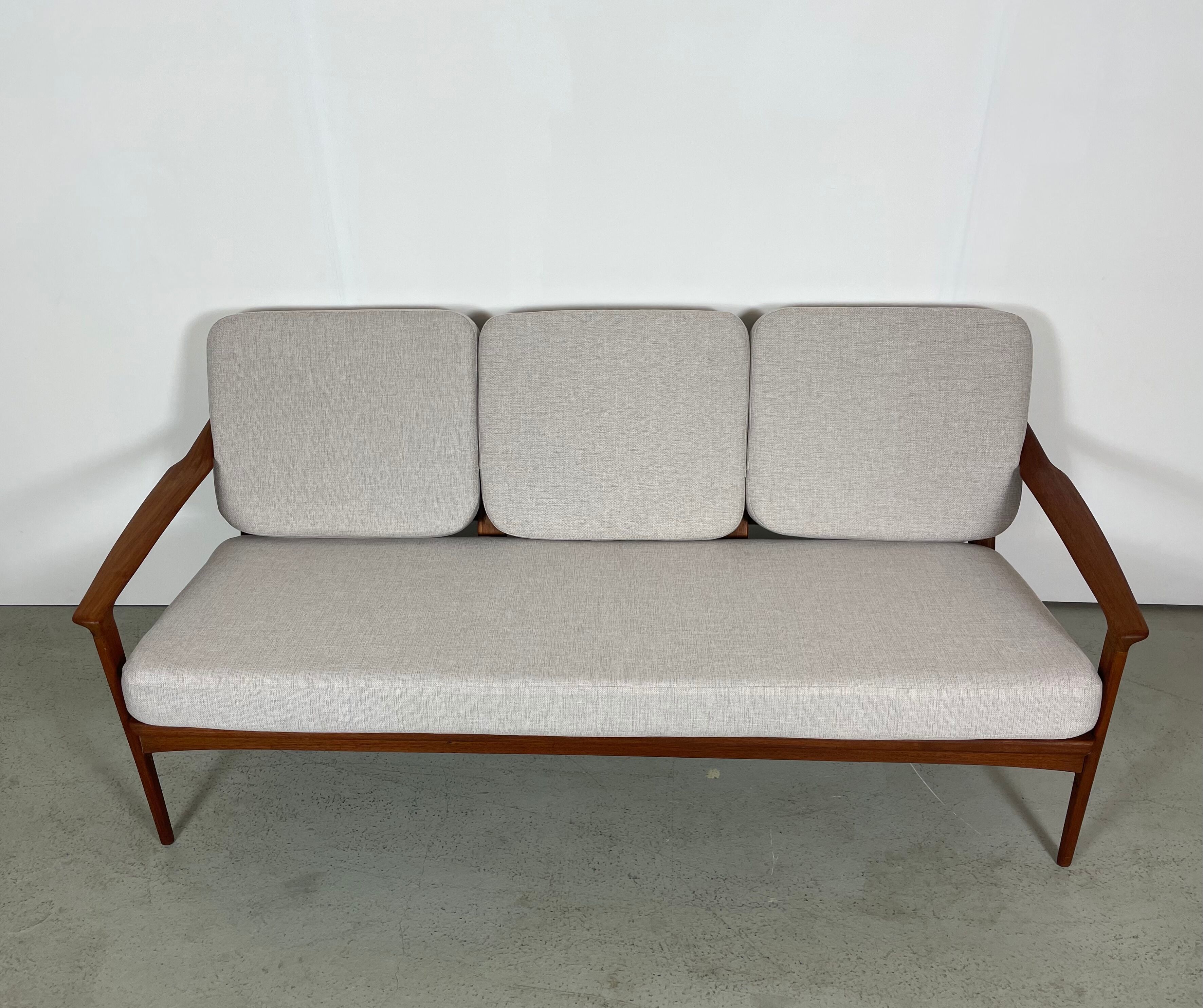 Danish MidCentury Teak Sofa by Ib Kofod-Larsen 1960s