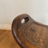 Savoyard milkman's brutalist stool