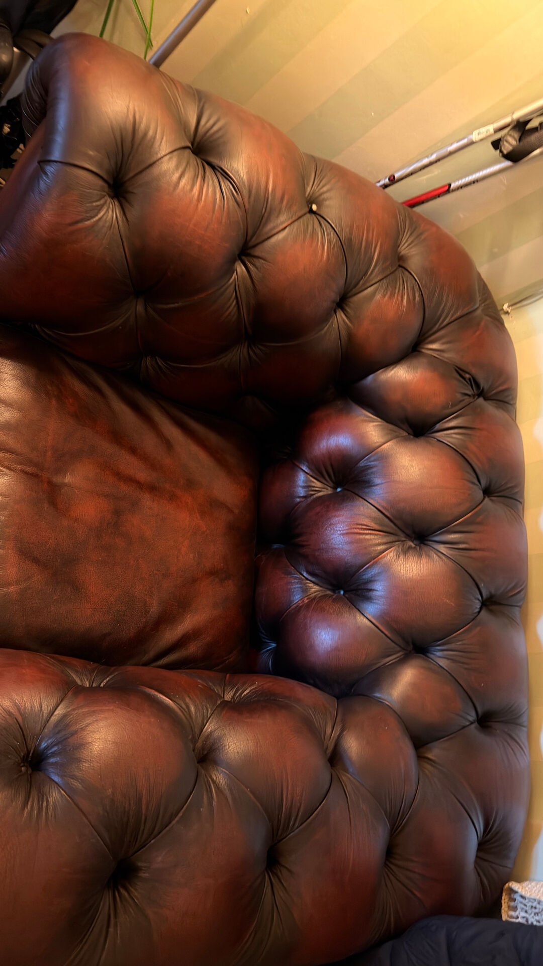 Chesterfield armchair