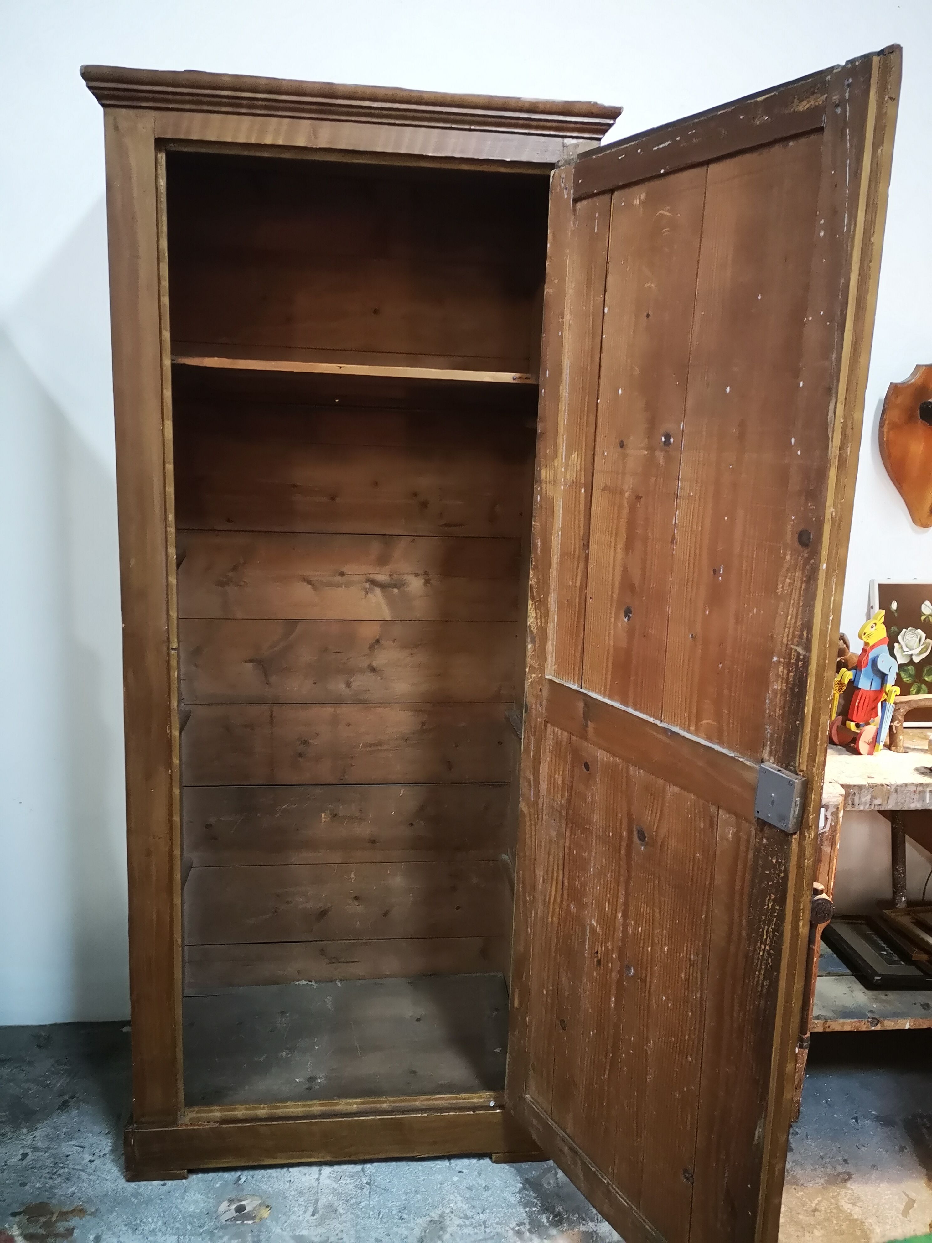 Old pine closet