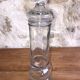 Glass apothecary jar