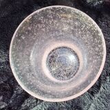 Biot pink bubble vase