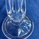Pair of cut glass candlesticks