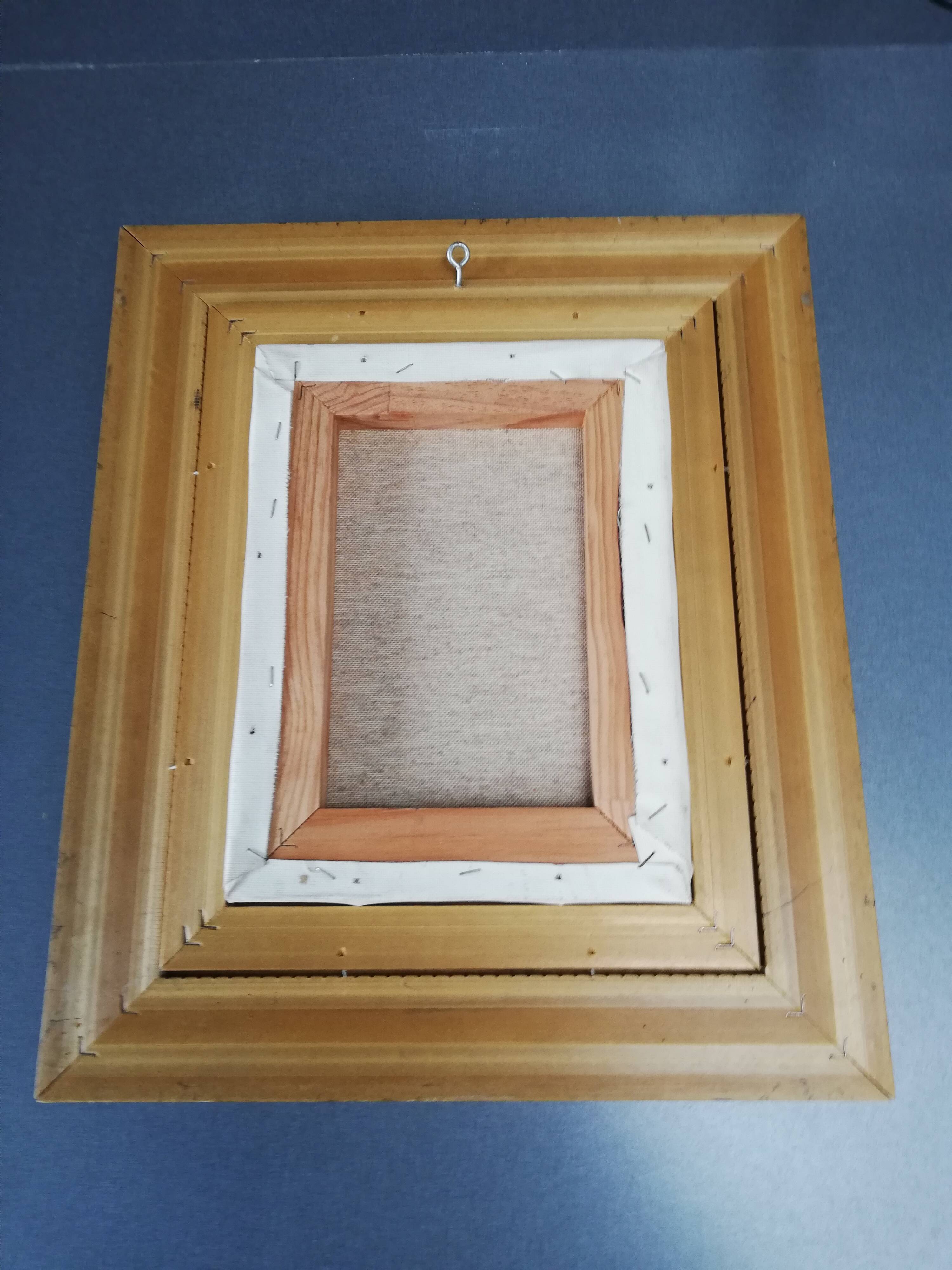 Painting on canvas F. Toussaint