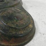 Art Deco bistro table, garden table on cast iron base