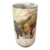 Vase en grès
