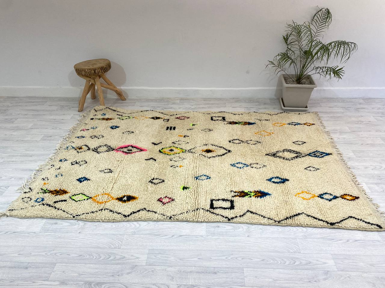 Tapis berbère marocain fait main  230 x 150 CM