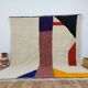 Handmade wool Berber rug 304 x 257 cm