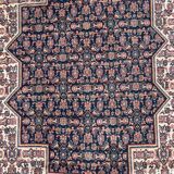 Ancient carpet of Persian tribe Sennebafe