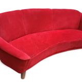 Arc years 50/60 Curved Arc styl Italian sofa