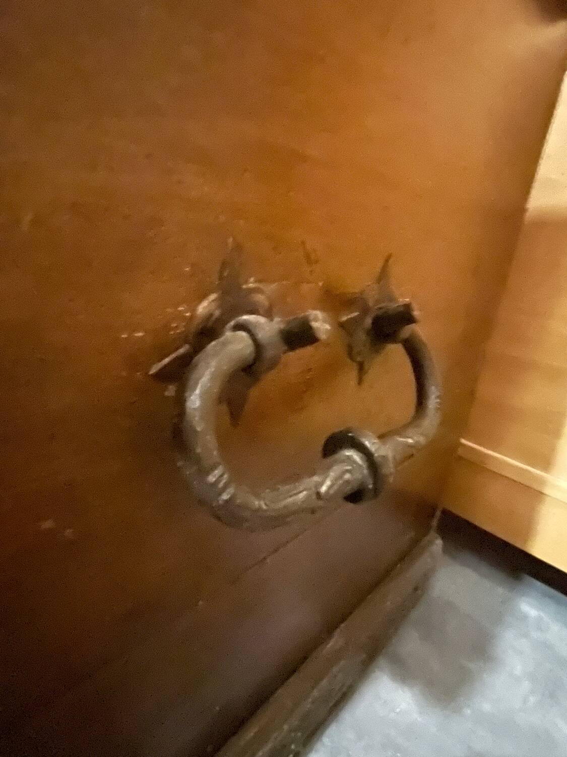 17th-century carved oak antique chest