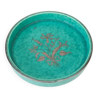 Grace Argenta plate by Wilhelm Kåge for Gustavsberg