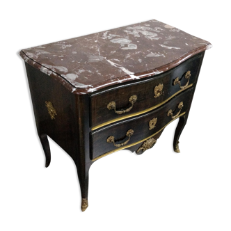 Old louis xv chest of drawers