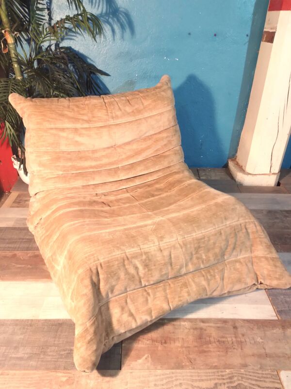 Fauteuil chauffeuse Togo 1980s