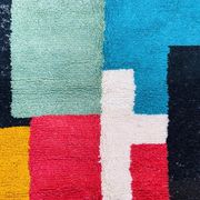 Abstract Moroccan rug - Beni Ouarain rug 2.5/1.5