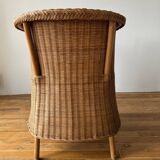 Fauteuil en osier