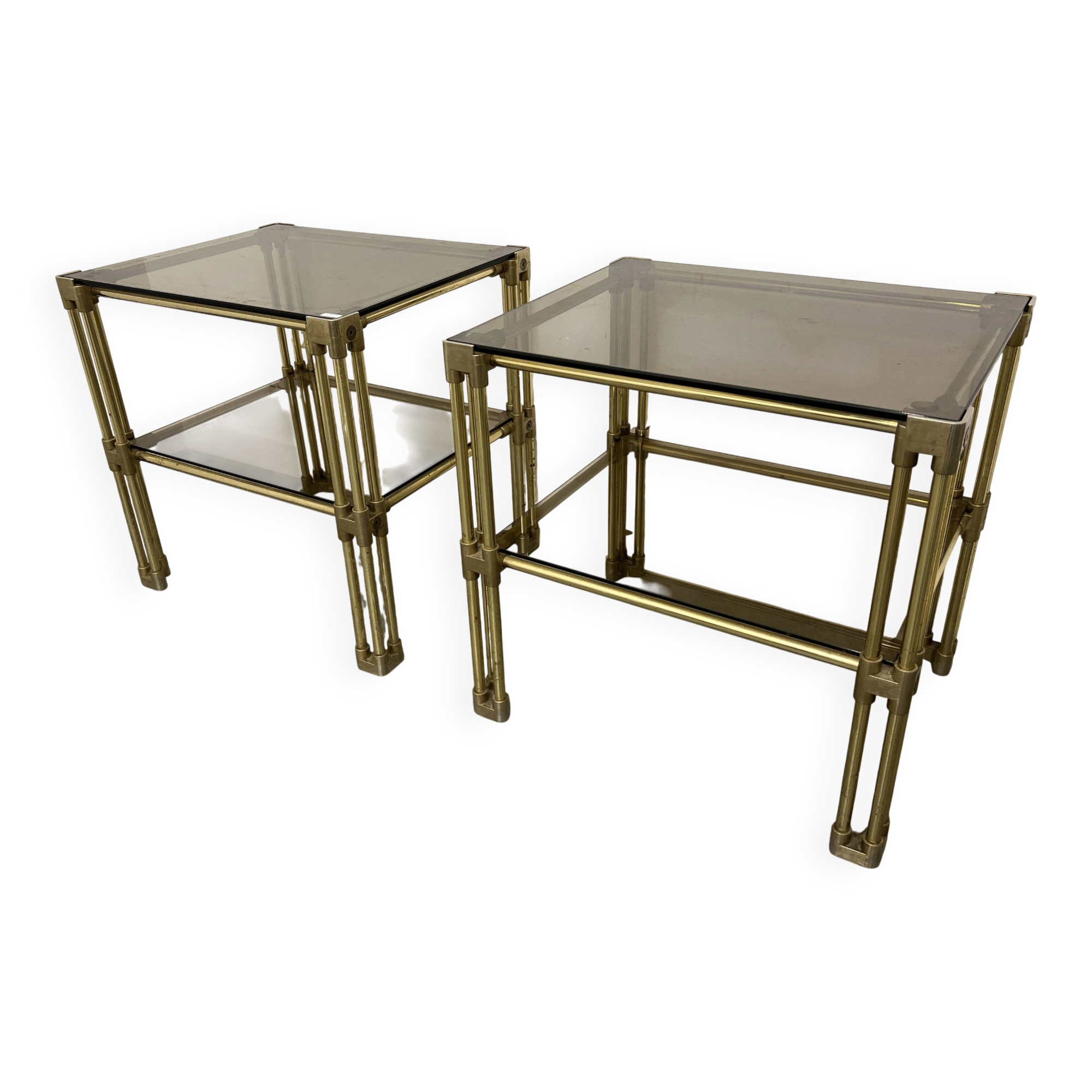 Tables d'appoint/chevets Hollywood Regency Design 70s