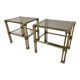 Tables d'appoint/chevets Hollywood Regency Design 70s